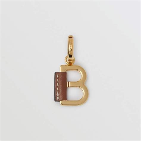 burberry alphabet charm|burberry backpack charm.